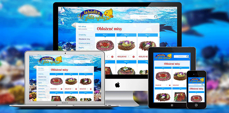 LAHŮDKY U ZLATÉ RYBKY