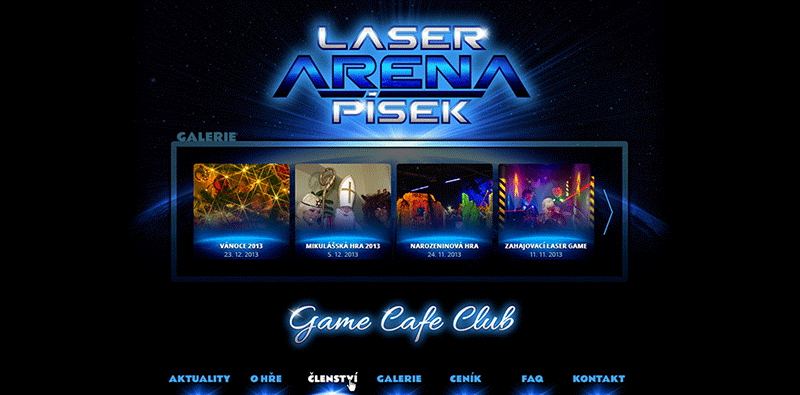 LASER ARENA PÍSEK